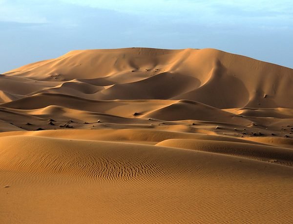 Sahara desert in Morocco 