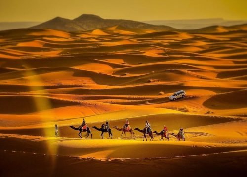 How far is Merzouga from Marrakech